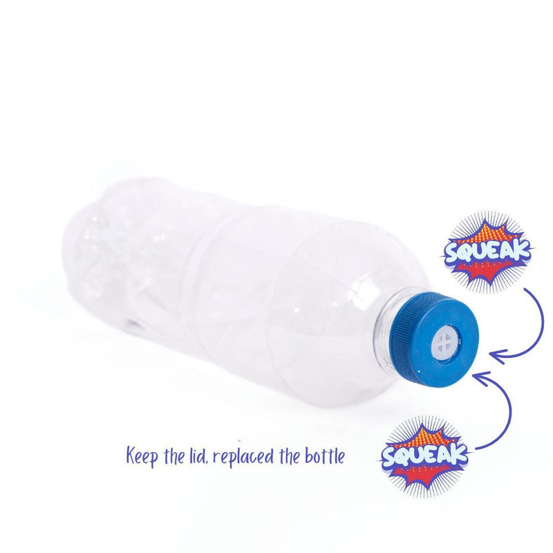 Zippy Paws Cursherz with Replaceable Plastic Squeaker Bottle