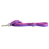 Keystone Leash 15mm (5/8") x 1.8m (6') Single Clip Earthstyle Pink Plaid