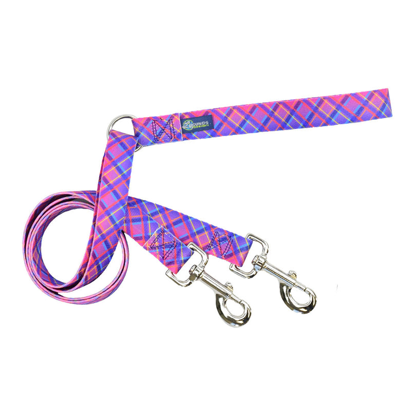 Euro Lead 25mm (1") Sunrise Pink Plaid