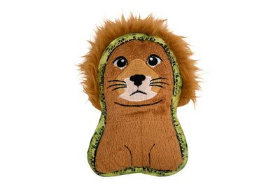 Outward  Hound Xtreme Seamz Squeaker Dog Toy - Lion
