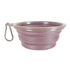 Collapsible Travel Bowl Mauve - Positive Dog Products