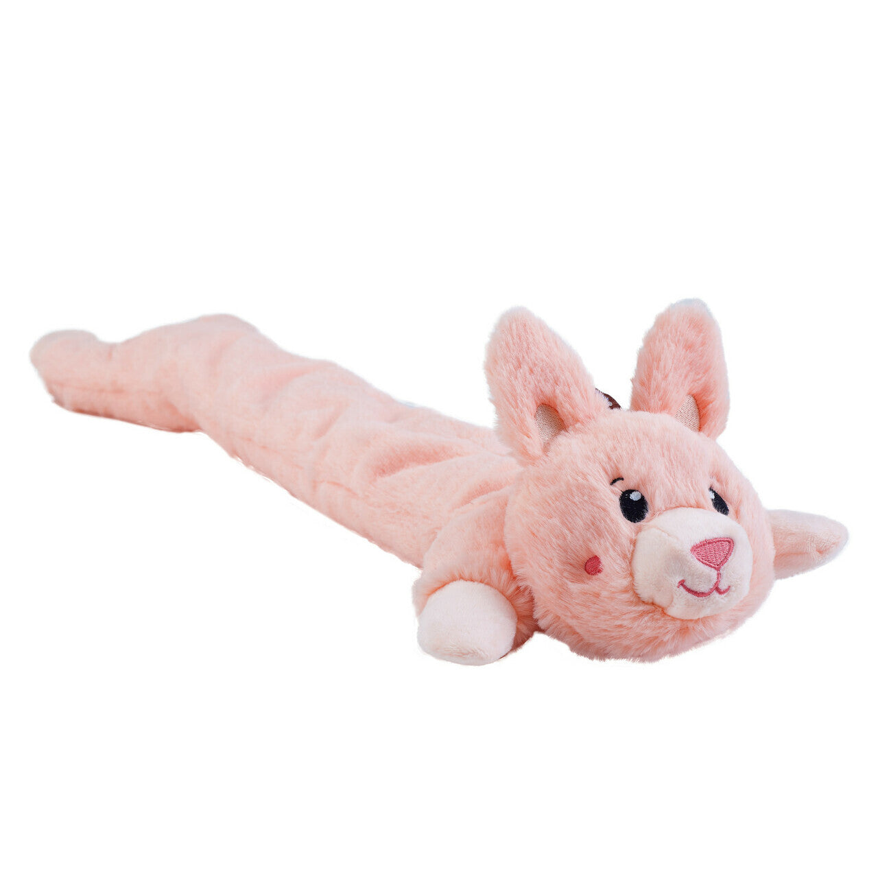 Charming Pets Longidudes Extra Long 75cm Plush Squeaker Dog Toy - Rabbit