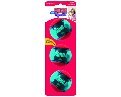 KONG Squeezz Action Ball Medium - 3pkt