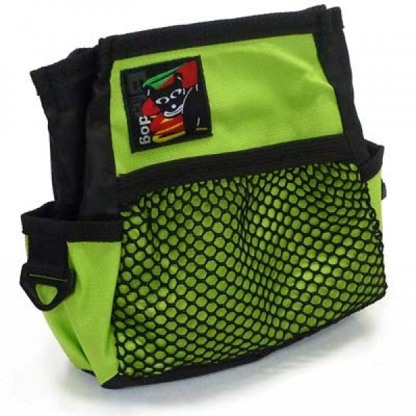Black Dog Treat Bag - Green - Positive Dog Products