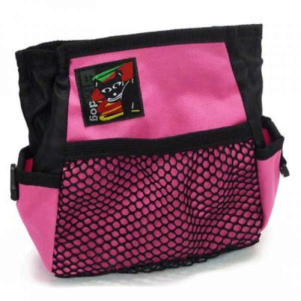 Black Dog Treat Bag - Pink - Positive Dog Products