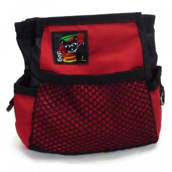 Black Dog Treat Bag - Red - Positive Dog Products