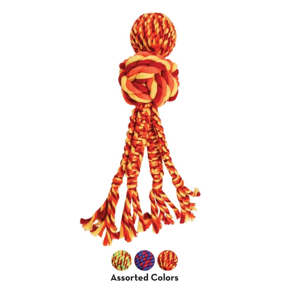 KONG Wubba Weaves with Rope Small | Positive Dog Products | Adelaide
