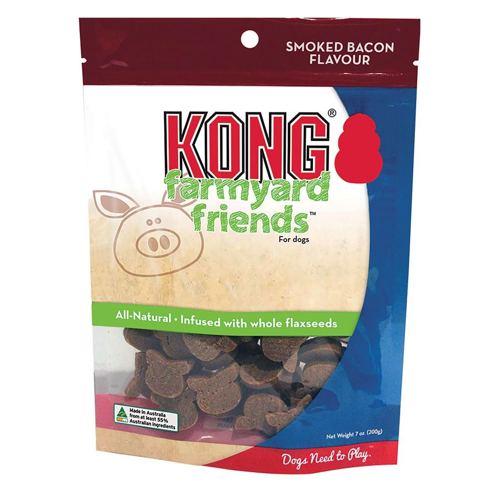 KONG Farmyard Friends Smoked Bacon - Positive Dog Products