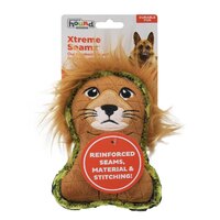 Outward  Hound Xtreme Seamz Squeaker Dog Toy - Lion